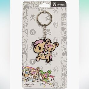 TOKIDOKI NWT soulmate rubber keychain bag charm